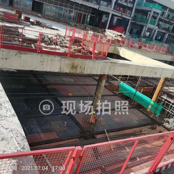 基坑支撑梁切割拆除工程